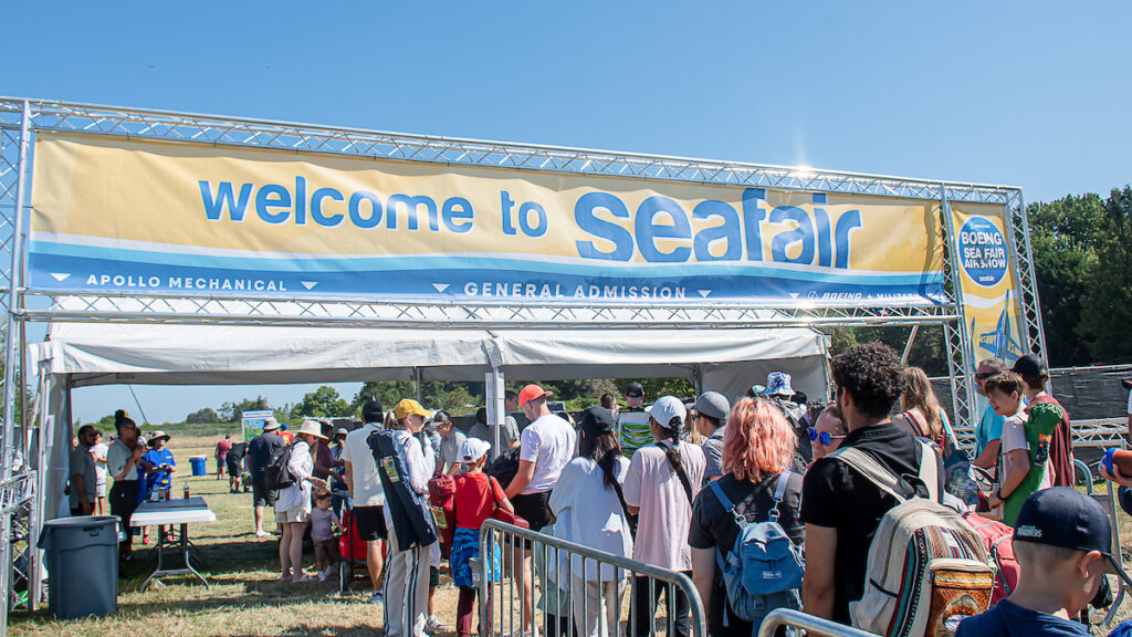 Seafair Weekend Festival Main Entrance