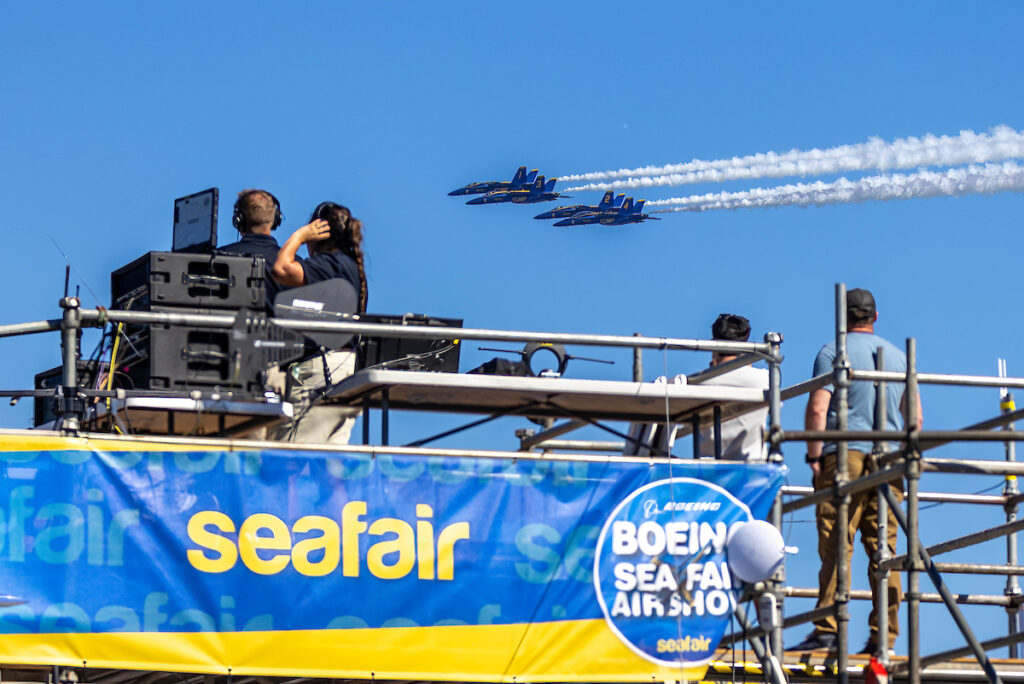 Seafair Weekend Festival Blue Angels